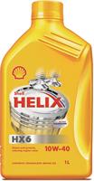 Масло моторное минеральное Helix HX6 10W-40, 1л